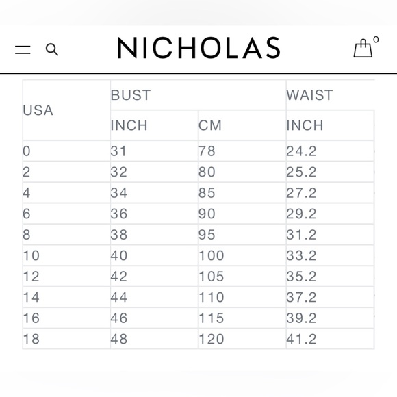 Nicholas Blue Rose Silk Wrap Dress - Picture 6 of 6